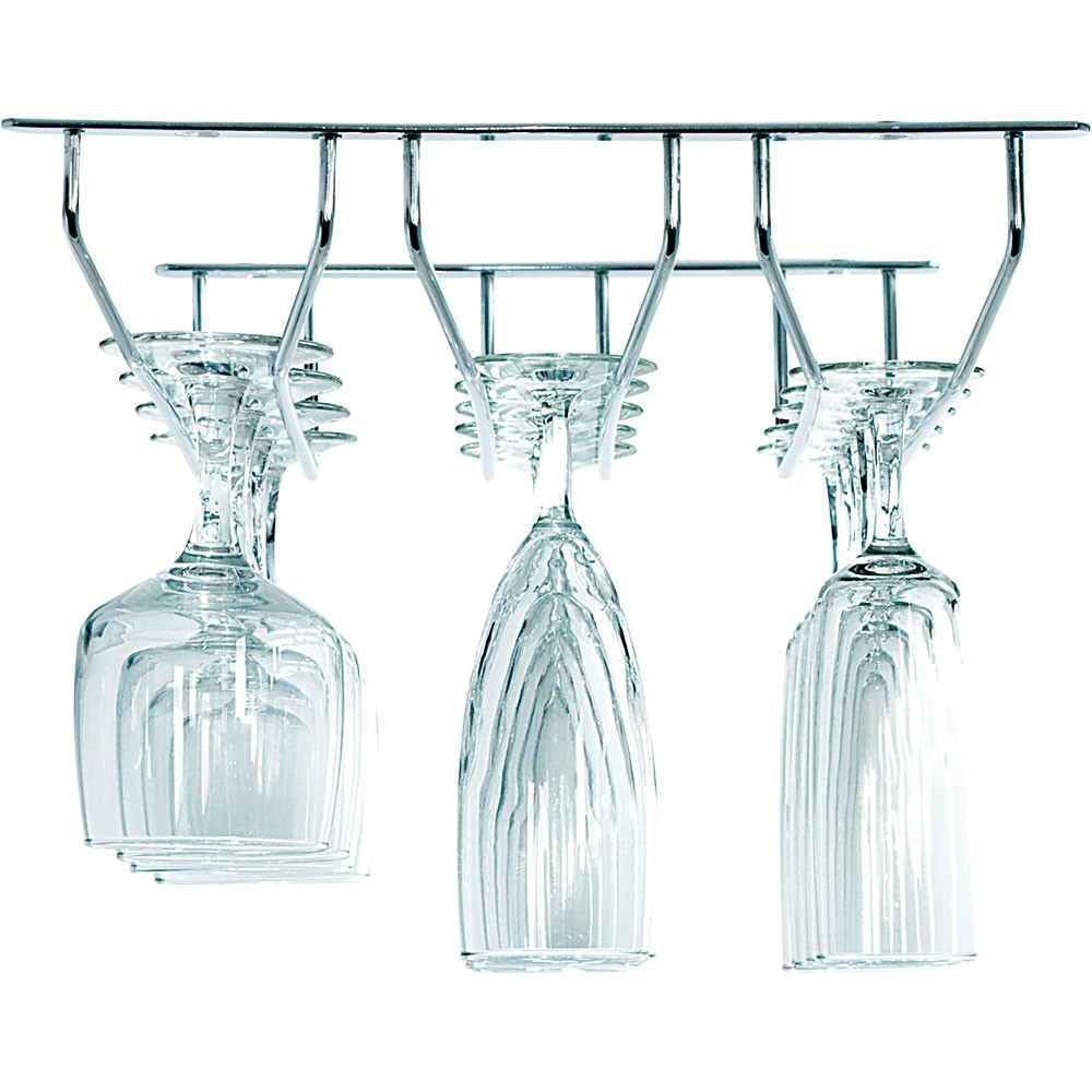 Blive kold bison kubiske Glasophæng i rustfri stål til glas på fod - Flere varianter - Jugema Nordic